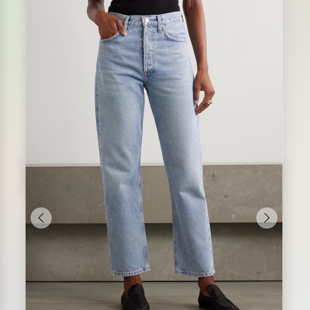 AGOLDE 90’s jeans in light wash - Picture 3 of 9